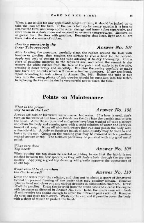 1925 Ford Owners Manual Page 30